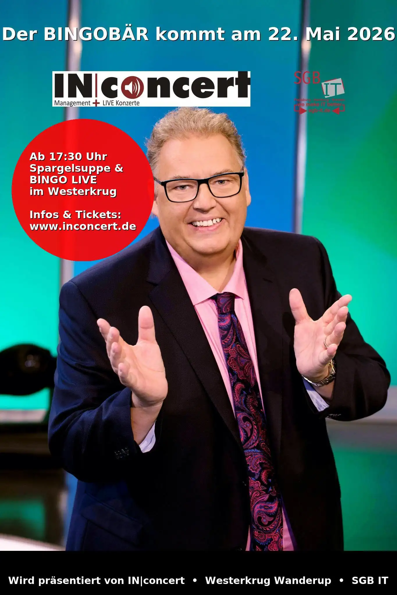 DER BINGOBÄR KOMMT NACH WANDERUP!